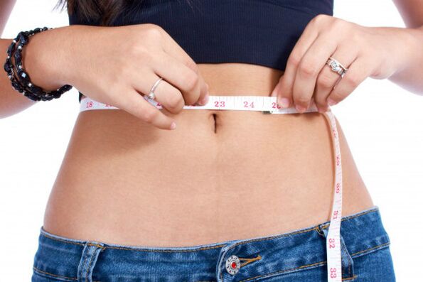 измерване на обемите на тялото преди японската диета